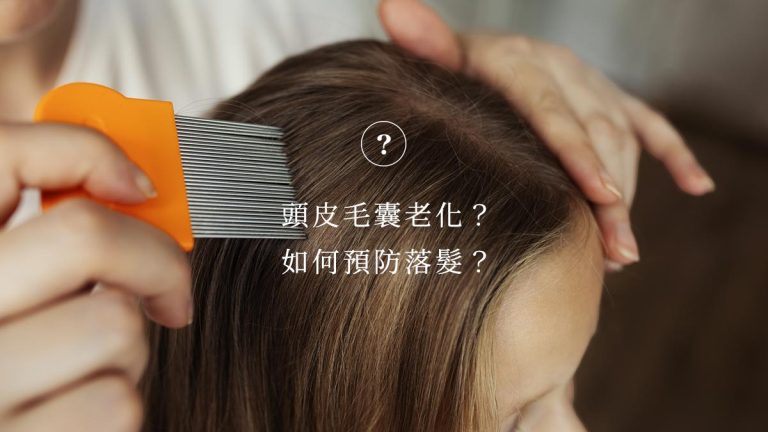 頭皮毛囊老化？如何預防落髮